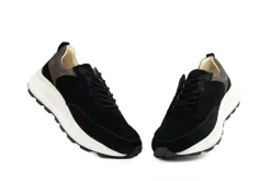 Sneakers^Nubikk Oberon Reese Black Suede Grey