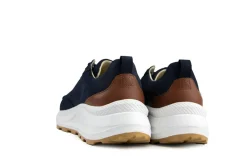 Sneakers^Nubikk Oberon Reese Navy Suede Brown