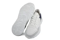Sneakers^Nubikk Rocky Road Wave White Leather Navy