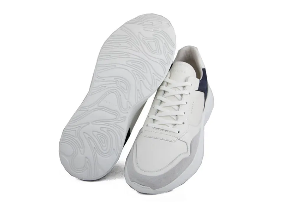 Sneakers^Nubikk Rocky Road Wave White Leather Navy