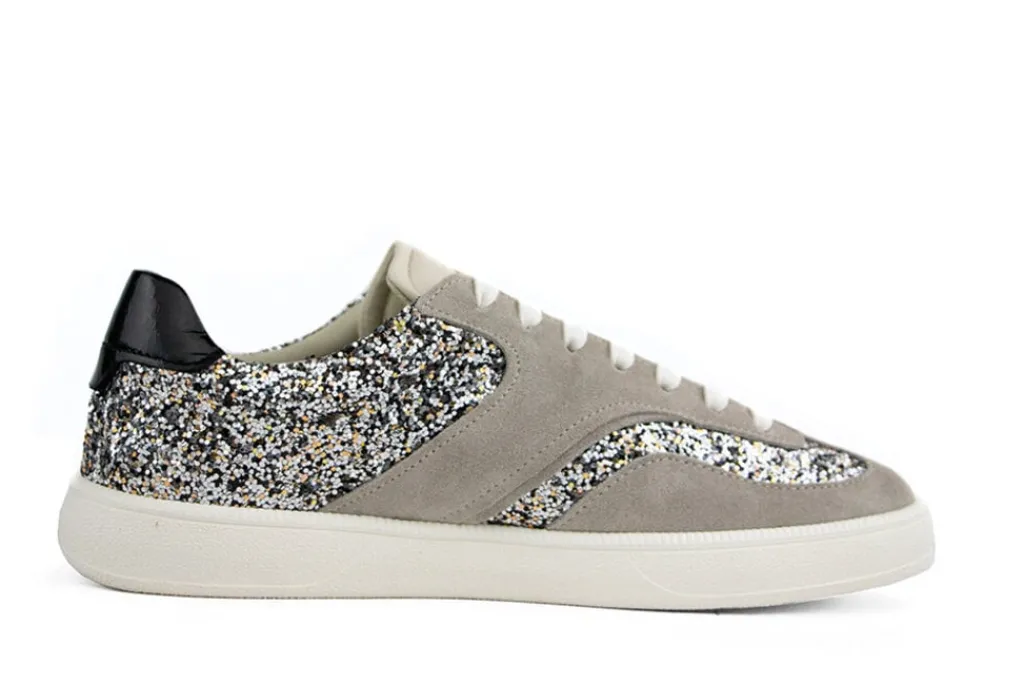 Sneakers^Nubikk Sneakers Ray Owen Mist Suede Glitter