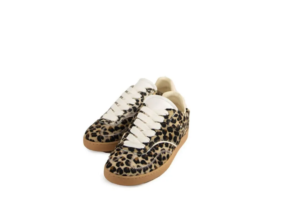 Sneakers^Nubikk Sneakers Ray Owen Studs Leopard Pony