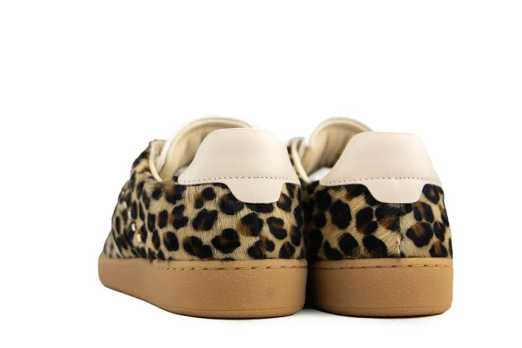 Sneakers^Nubikk Sneakers Ray Owen Studs Leopard Pony