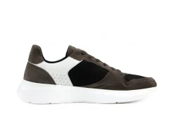 Sneakers^Nubikk Sneakers Rocky Road Wave Dark Grey Suede Black