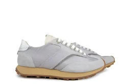 Sneakers^Nubikk Zora Mae Light Grey Leather Multicolor