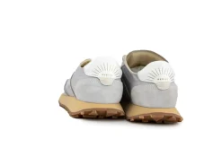 Sneakers^Nubikk Zora Mae Light Grey Leather Multicolor