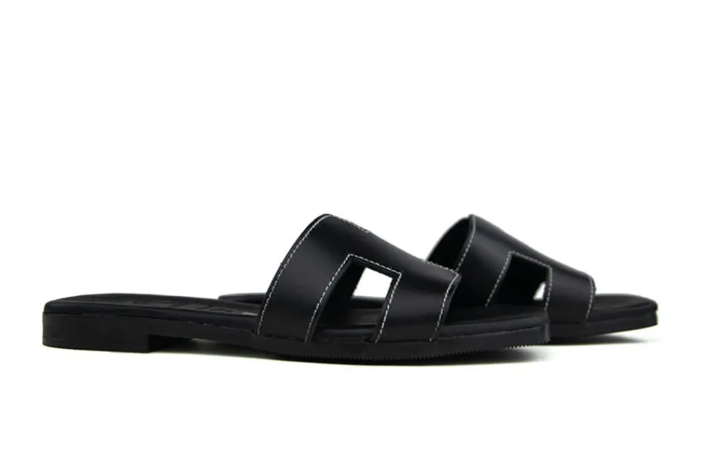 Slippers | Sandalen En Slippers^O MY Sandals Slipper Negro Black