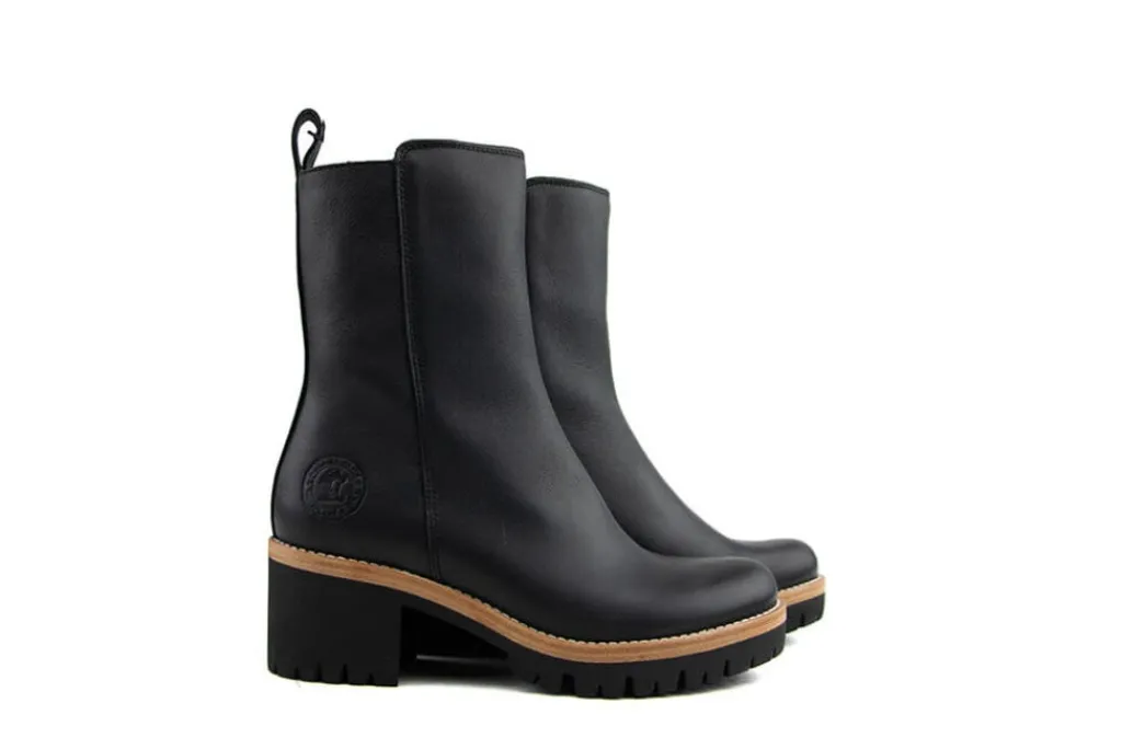 Enkellaarzen^Panama Jack Boots Polet B1 Negro Black