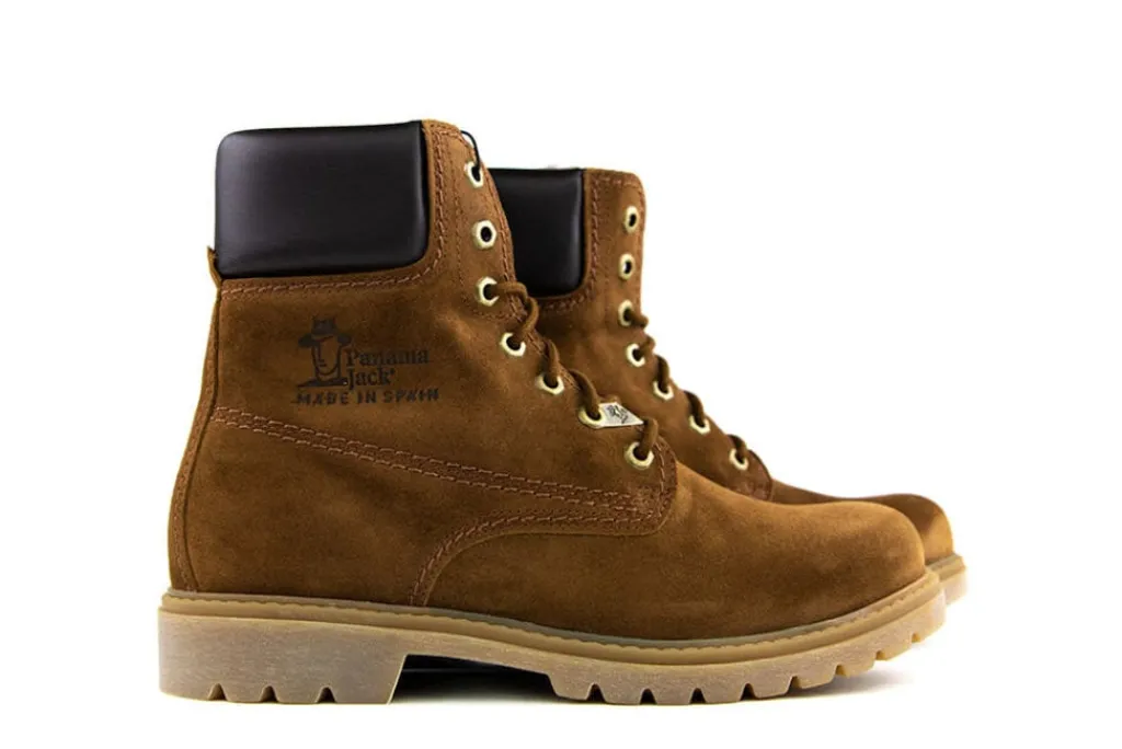Veterboots En Bikerboot^Panama Jack Panama 03 C35 Igloo Cuero Bark