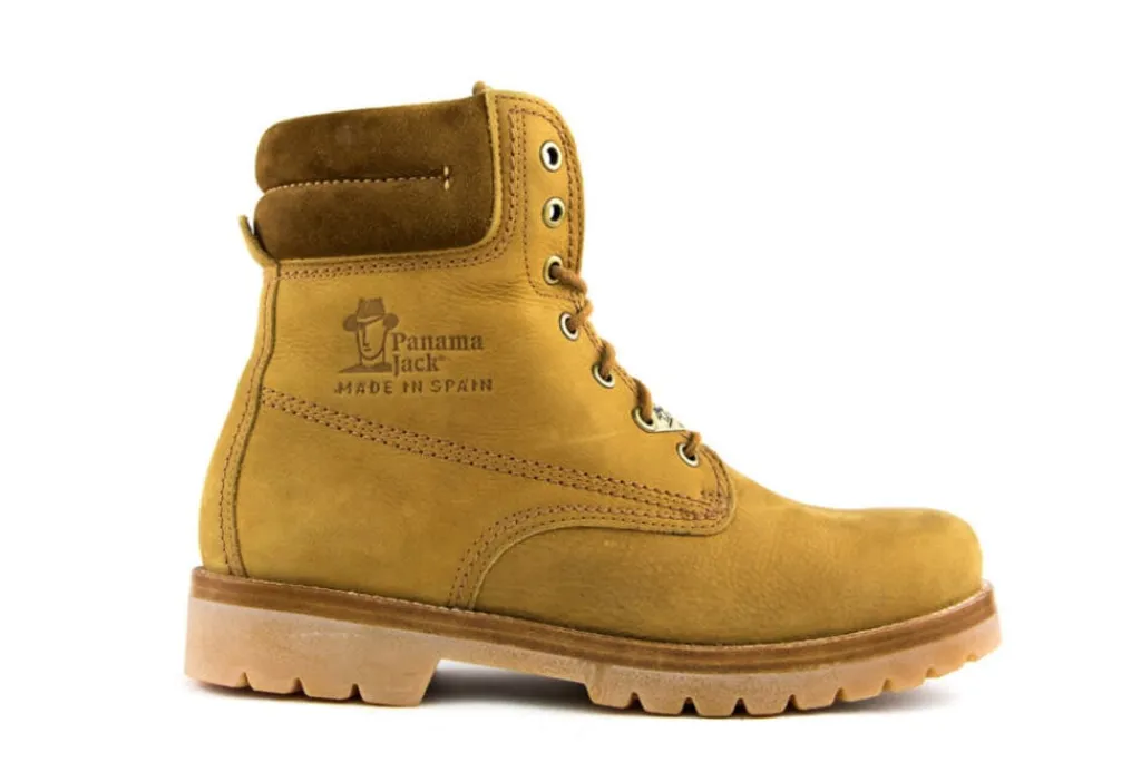 Veterboots En Bikerboot^Panama Jack Panama 03 C64 Ochre