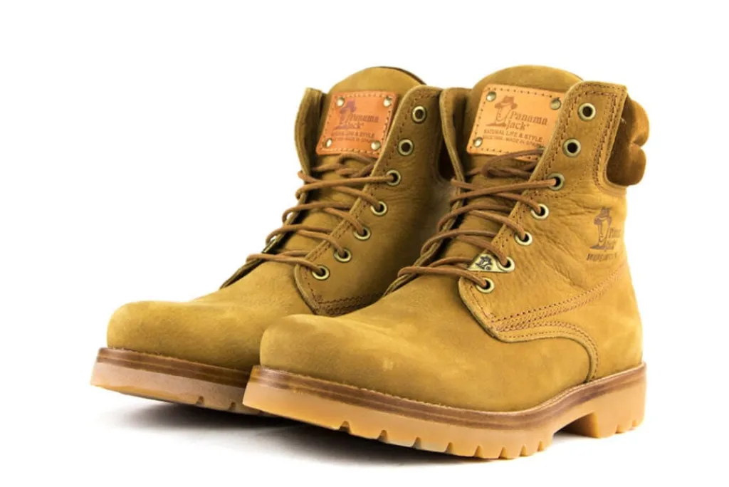 Veterboots En Bikerboot^Panama Jack Panama 03 C64 Ochre