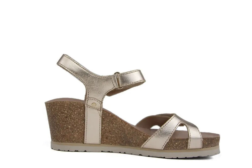 Sandalen En Slippers | Sandalen^Panama Jack Sandaal Julia B3 Oro Gold