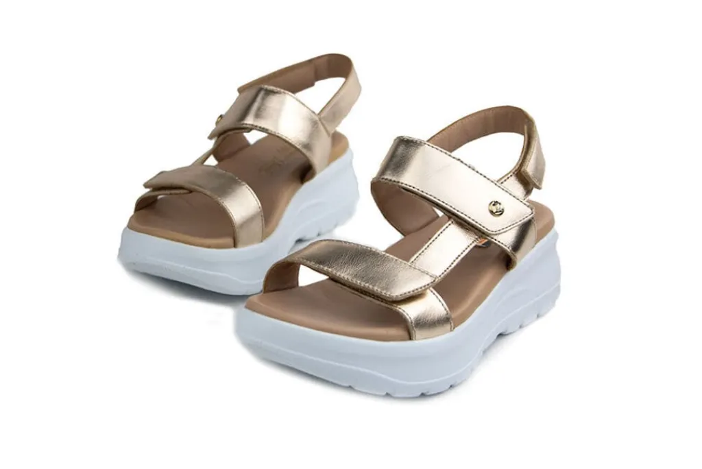 Sandalen | Sandalen En Slippers^Panama Jack Sandaal Noor Shine B1 Oro Gold