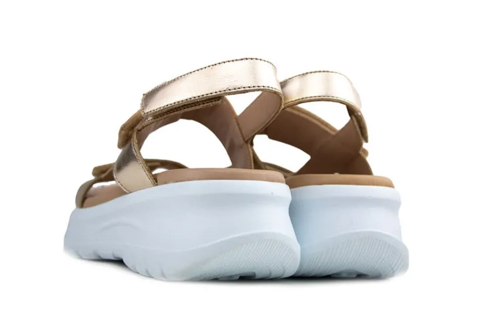 Sandalen | Sandalen En Slippers^Panama Jack Sandaal Noor Shine B1 Oro Gold