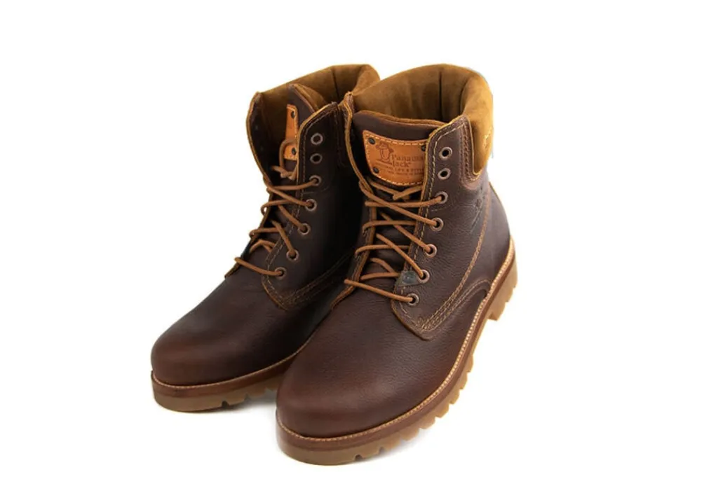 Veterboots En Bikerboot^Panama Jack Veterboots Cuero Bark Bruin