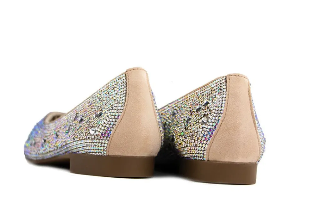 Loafers / Instappers^Paul Green Ballerina Cristall Star Biscuit