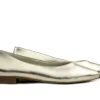 Ballerina's | Loafers / Instappers^Paul Green Ballerina Nappa Metallic Platino