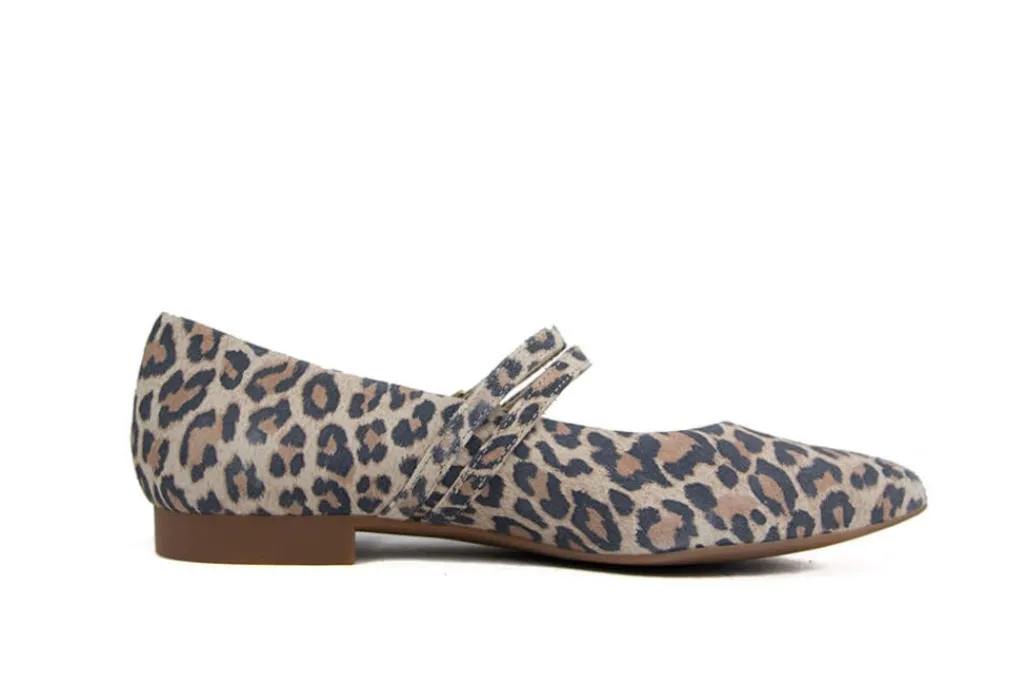 Bandschoenen^Paul Green Bandschoen Leopardino Desert
