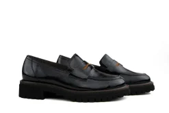 Loafers / Instappers^Paul Green Loafer Black Toffee