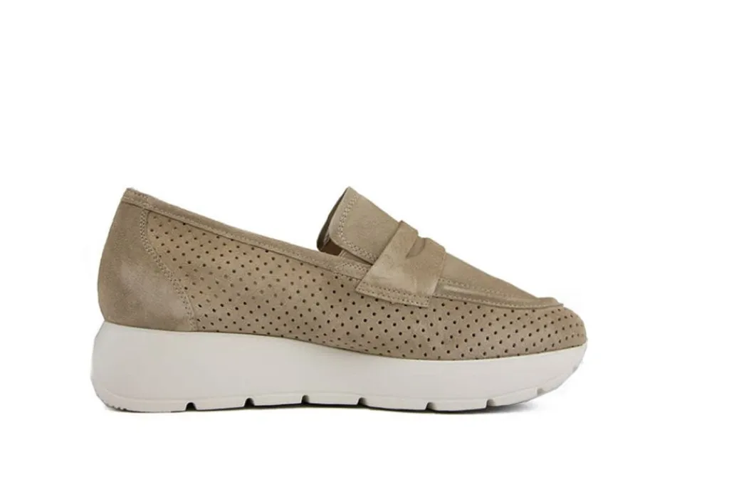 Instappers | Loafers / Instappers^Paul Green Loafer Soft Suede Grain