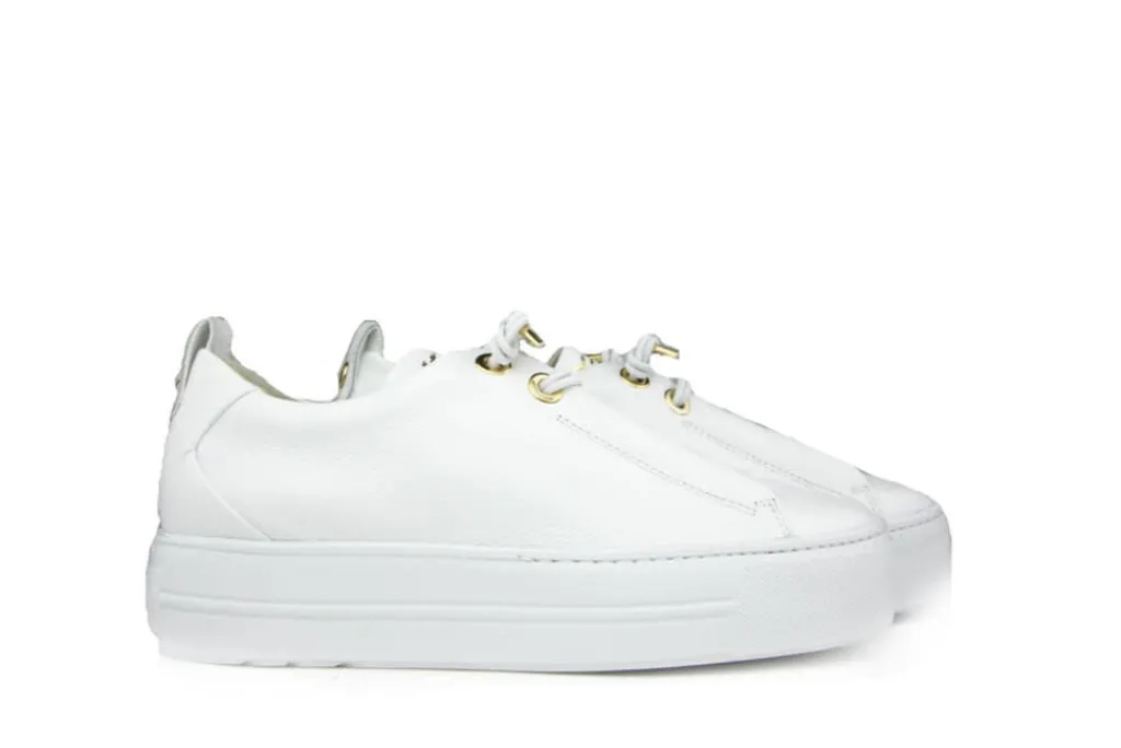 Sneakers^Paul Green Sneaker White Gold Maincalf