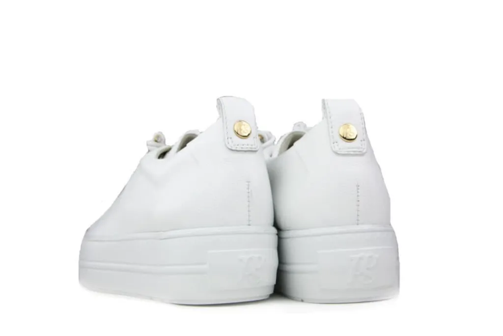 Sneakers^Paul Green Sneaker White Gold Maincalf