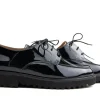 Veterschoenen^Paul Green Veter Softlack Schwarz
