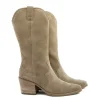 Laarzen^Paul Green Western Laarzen Soft Suede Grain