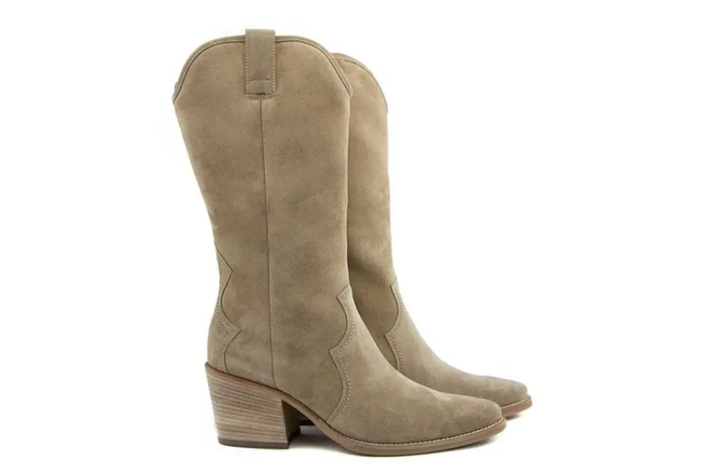 Laarzen^Paul Green Western Laarzen Soft Suede Grain