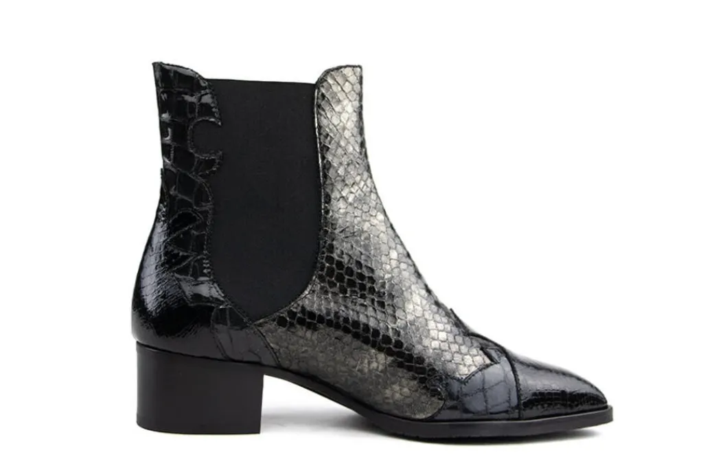 Chelsea Boots^Pertini Chelsea Boots Black Antracita Olympic