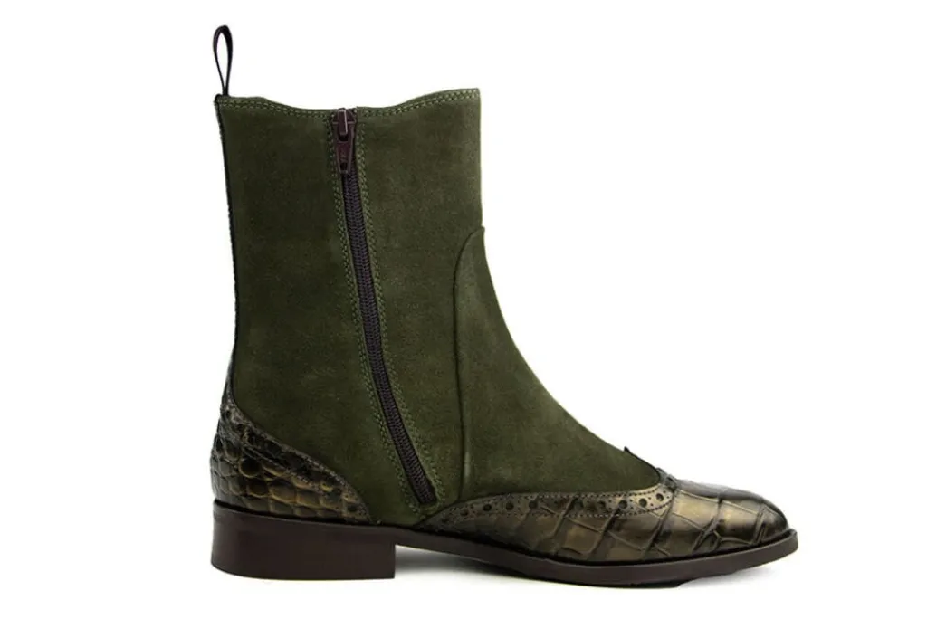 Chelsea Boots^Pertini Chelsea Boots Bronzo Mimetico