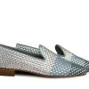 Loafers / Instappers^Pertini Loafer Escalera Silver Vlecht