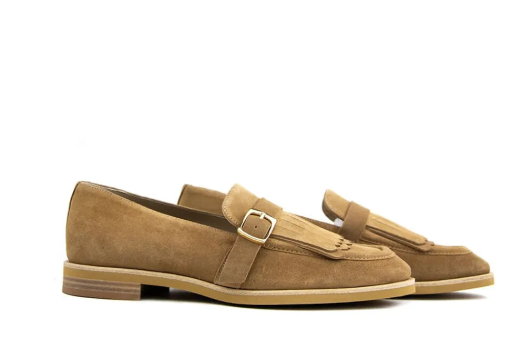 Instappers | Loafers / Instappers^Pertini Loafer Klep Faraon Chameau
