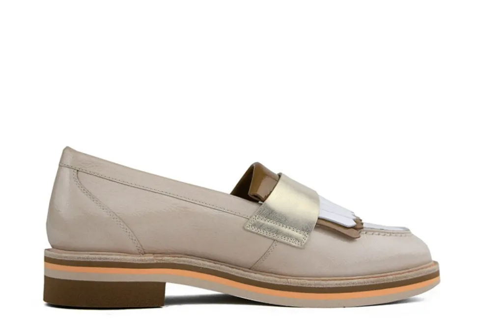 Instappers | Loafers / Instappers^Pertini Loafer Klep Robin Arce White