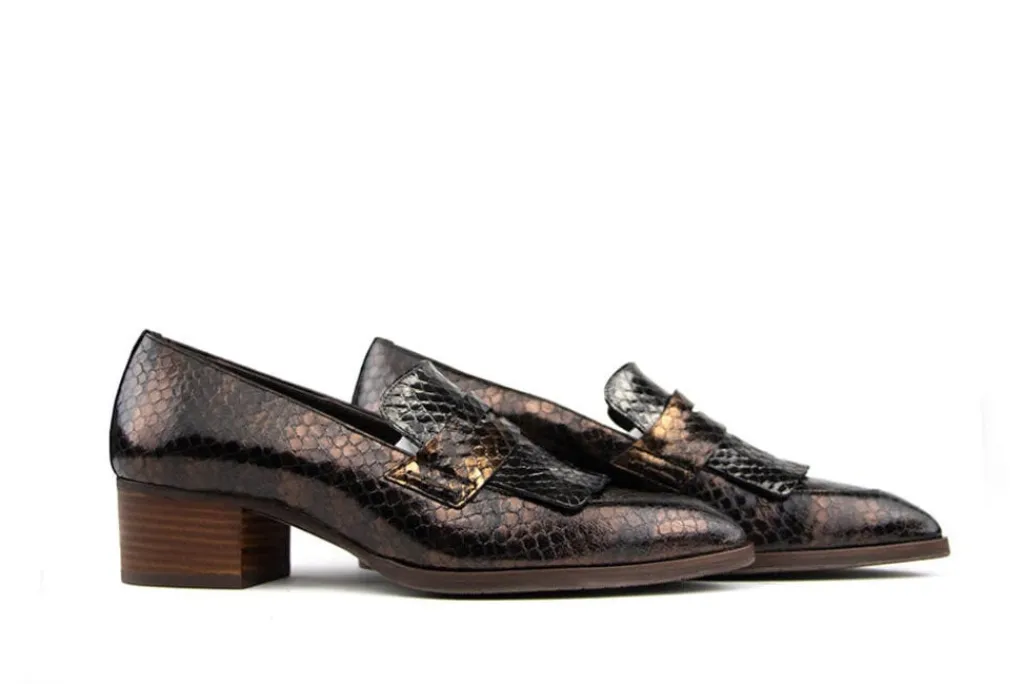 Pumps^Pertini Pump Passion Testa Antracita Bronzo
