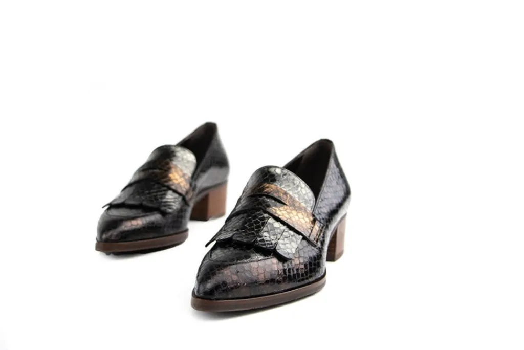 Pumps^Pertini Pump Passion Testa Antracita Bronzo