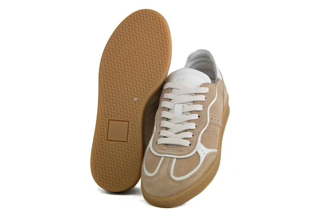 Sneakers^Piedi Nudi Sneaker Imola 01.08 Taupe White