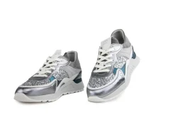 Sneakers^Piedi Nudi Sneaker Nova 11.17 Silver Lux
