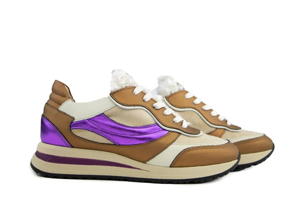 Sneakers^Piedi Nudi Sneaker Ora 08.01 Champagne