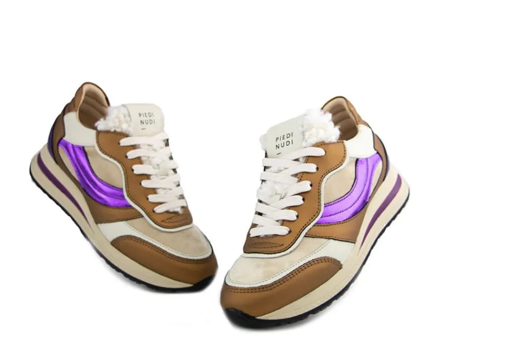 Sneakers^Piedi Nudi Sneaker Ora 08.01 Champagne