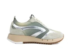 Sneakers^Piedi Nudi Sneaker Vava 01.15 Ecru Silver