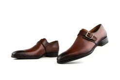 Gespschoenen | Nette Schoenen^Pigato Gespschoenen Cognac Jacinto