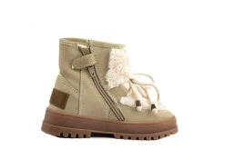 Veterboots En Bikerboots^Pinocchio Boot Bont Beige Combi
