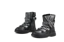 Laarzen^Pinocchio Boot Dark Silver