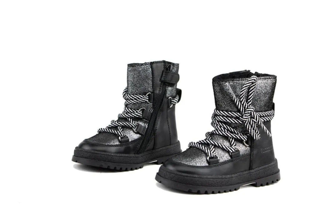Laarzen^Pinocchio Boot Dark Silver