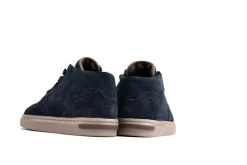 Sneakers^Pinocchio Hoge Sneaker Dark Blue Suede