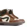 Sneakers^Pinocchio Hoge Sneaker Groen Combi