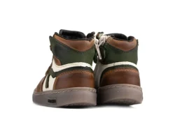 Sneakers^Pinocchio Hoge Sneaker Groen Combi