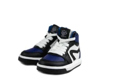 Sneakers^Pinocchio Hoge Sneaker Kobalt Combi