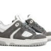Sneakers^Pinocchio Sneaker Grijs Wit Combi